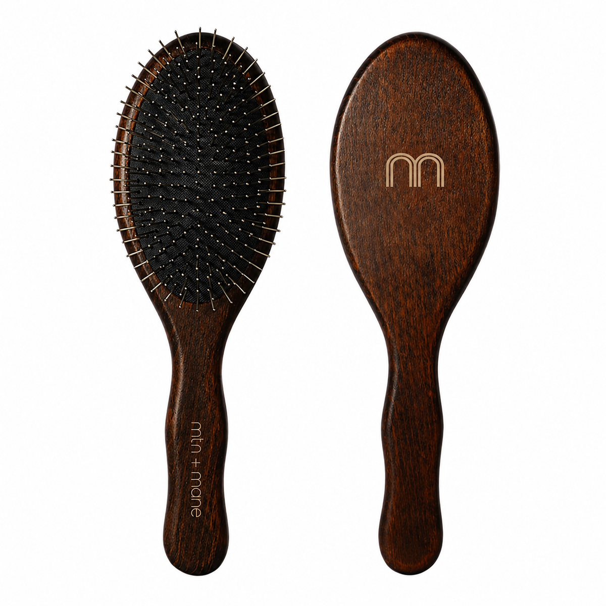 Mtn + Mane Wooden Hair Brush